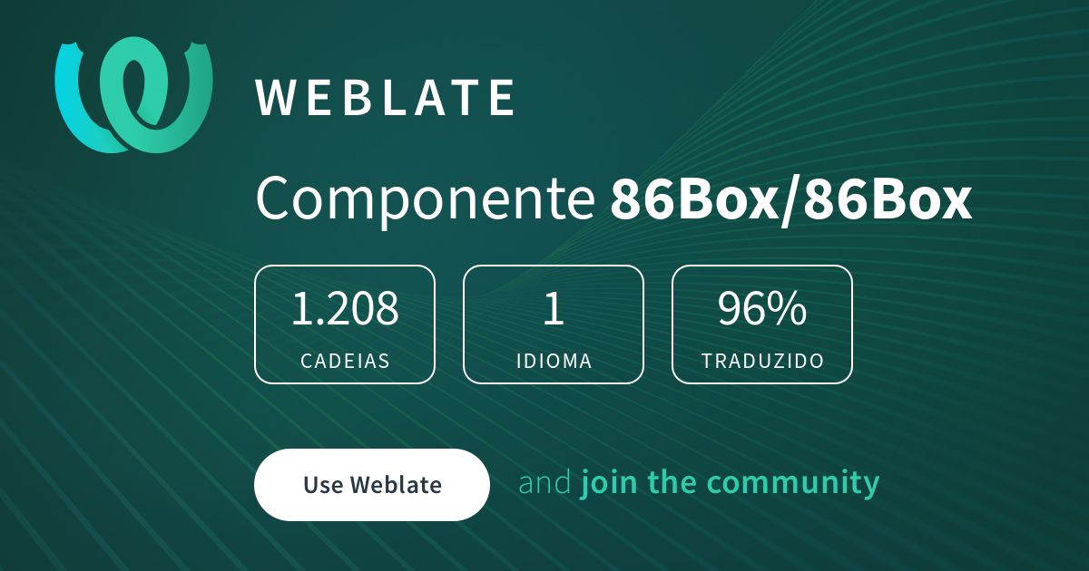 86Box/86Box — Portuguese (Portugal) @ 86Box Weblate